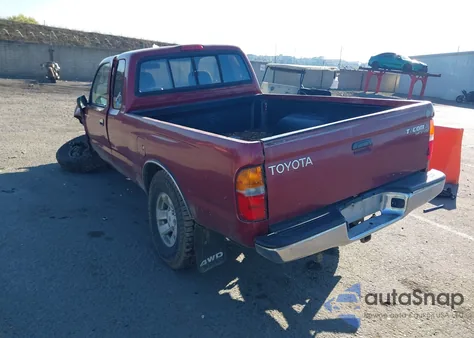 1998 Toyota Tacoma Base V6 z USA, uszkodzony, nr VIN 4TAWN72N3WZ163416